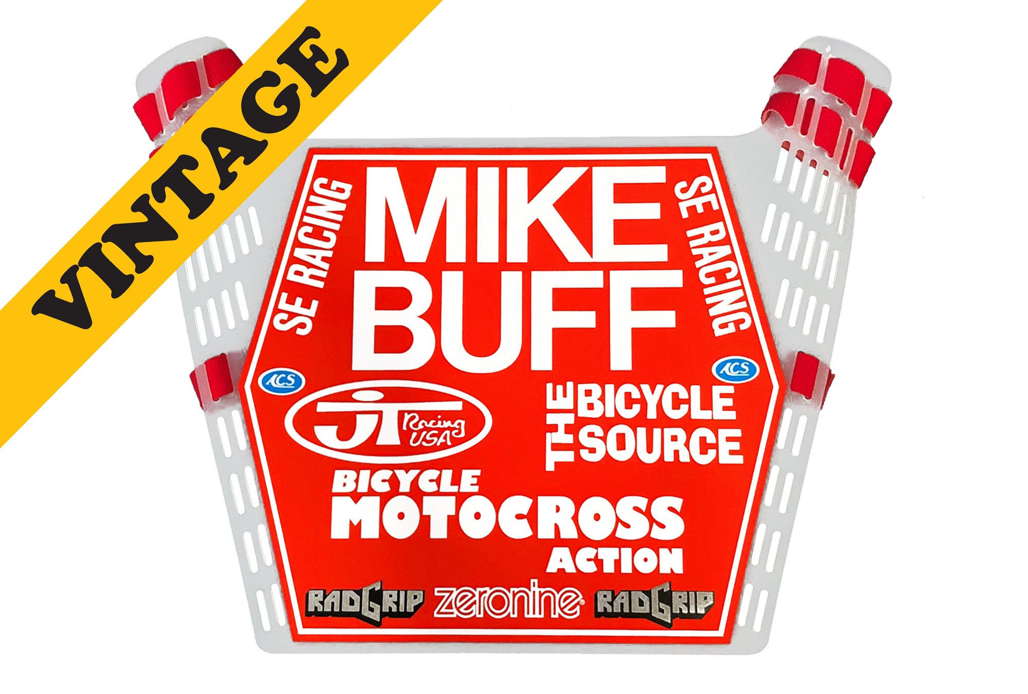 Mike Buff Airflow Stadium BMX Numberplate – ZeroNine Mfg. Co., Inc.