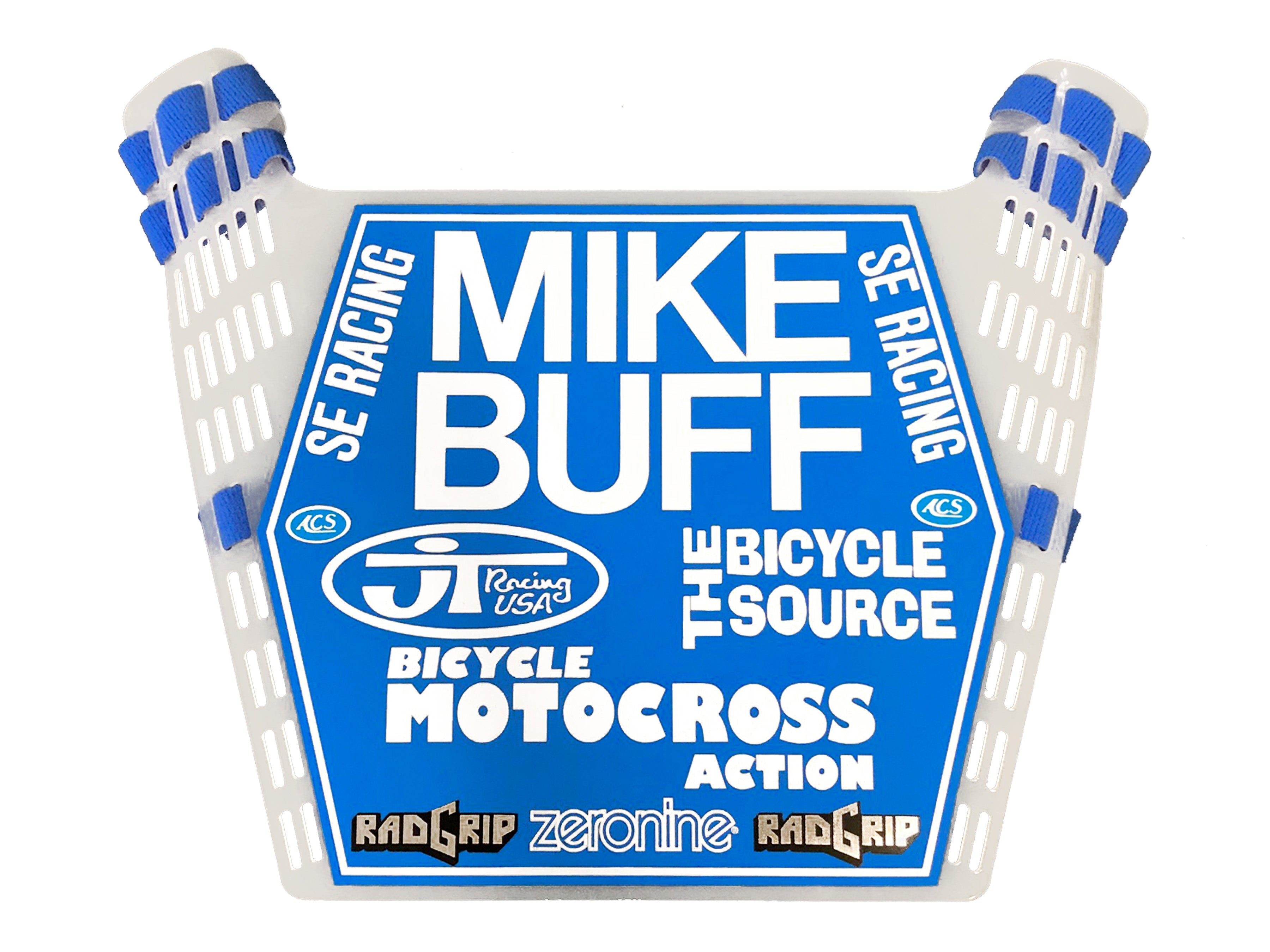 Mike Buff Airflow Stadium BMX Numberplate – ZeroNine Mfg. Co