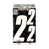Racing Number Kit - 4.25"