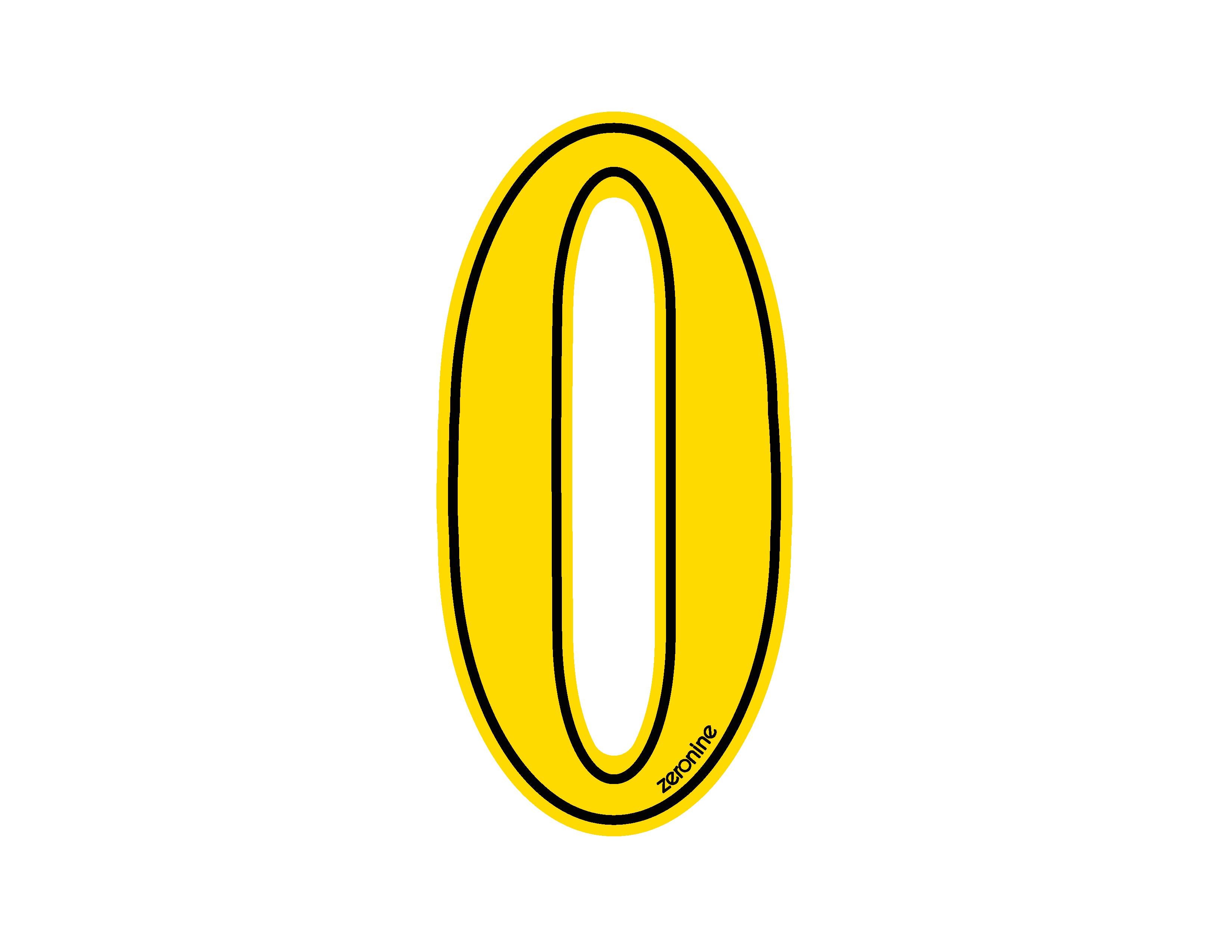 Deluxe Outline Numbers - 6